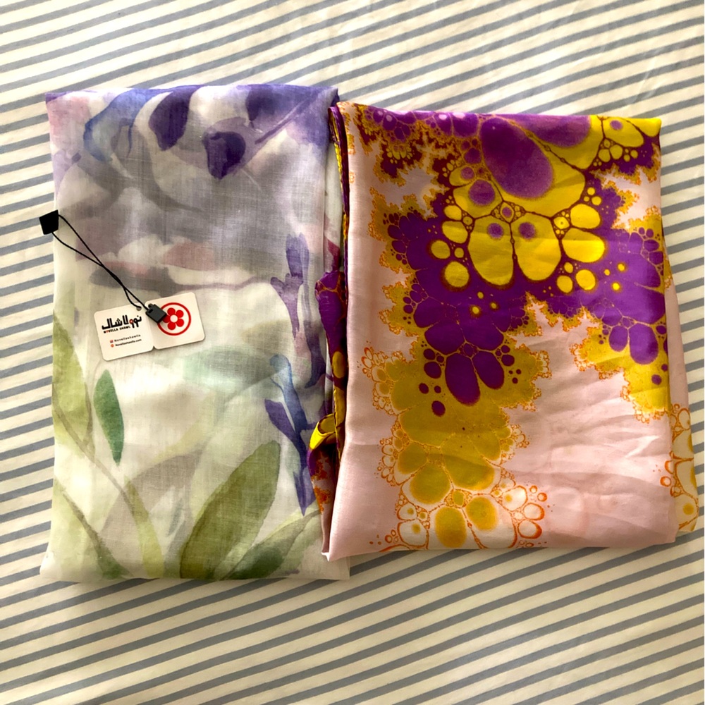Gorgeous Persian scarves!